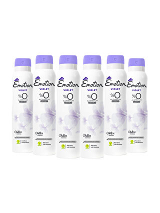 Emotion Violet Kadın Deodorant 6x150ml