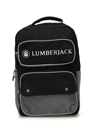 Lumberjack M BADA SRT 4PR Siyah Unisex Sırt Çantası