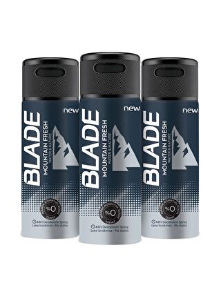 Blade Mountain Fresh Deodorant 3x150ml