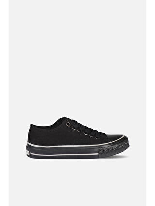 Vicco Idol Basic Unisex Çocuk Siyah/Siyah Sneaker