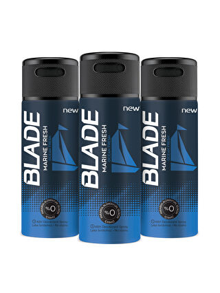 Blade Marine Fresh Deodorant 3x150ml