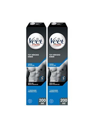 Veet Men Hassas Erkeklere Özel Tüy Dökücü Krem 200 ml x 2 Adet