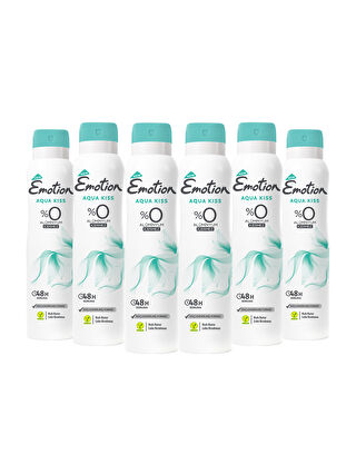 Emotion Aqua Kiss Kadın Deodorant 6x150ml