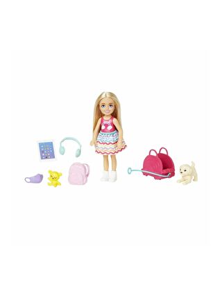 BARBIE Seyahatte Chelsea Bebek ve Aksesuarları MATTEL-HJY17