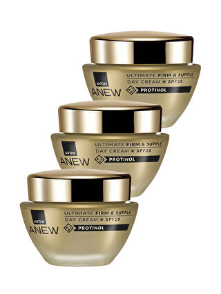 AVON Anew Ultimate Firm & Supple Gündüz Kremi SPF20 50 Ml. Üçlü Set