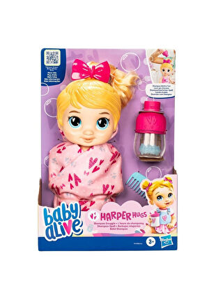 Baby Alive Bebeğimle Şampuan Eğlencesi Sarışın F9119