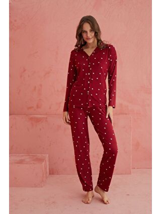 Bordo-Beyaz-Kırmızı