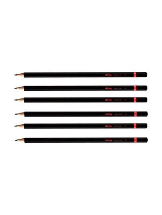 Rotring Sınav Kalemi 2B - 6 Adet