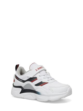 Beyaz-Lacivert-Kırmızı