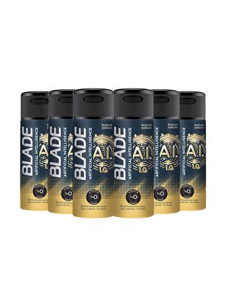 Blade Artificial Intelligence 1.0 Deodorant 6x150 ml