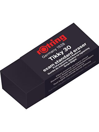 Rotring Tikky Siyah Sınav Silgisi No:30 Küçük Boy 1 Adet