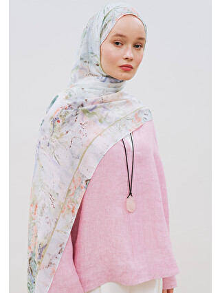 Pembe-Gümüş-Açık Mavi