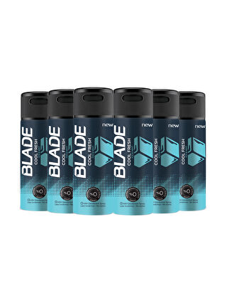 Blade Cool Fresh Deodorant 6x150ml