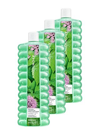 AVON Senses Water Mint Nane ve Salatalık Kokulu Banyo Köpüğü 1 Lt. Üçlü Set