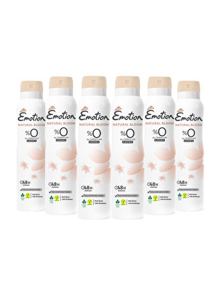 Emotion Natural Bloom Deodorant 6x150ml