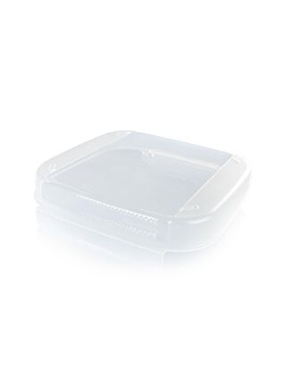 Tupperware Renksiz Özel Kare Şeffaf Kapak