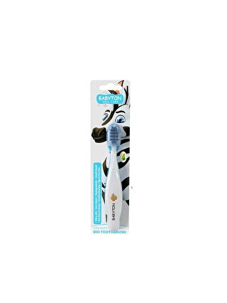 Babyton Oral Care Bio Yumuşak Zebra Baskılı Diş Fırçası