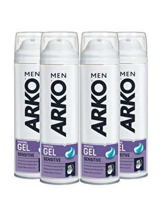 Arko Men Sensitive Tıraş Jeli 4x200ml