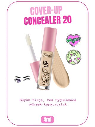 Callista Cover Up Concealer Göz Altı Kapatıcısı 20 Sand