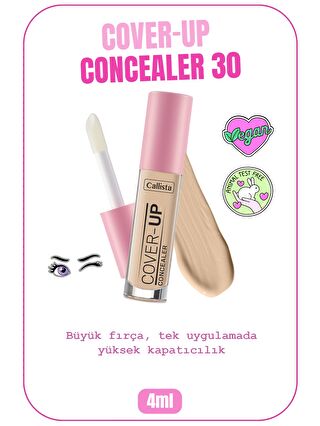 Callista Cover Up Concealer Göz Altı Kapatıcısı 30 Soft Sand