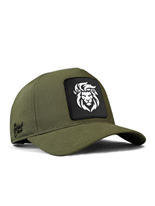 BlackBörk V1 Baseball Aslan - 9 Kod Logolu Unisex Haki Şapka (CAP)