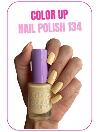 Callista Color Up Nail Polish Oje 134 Banana Smoothie - Nude