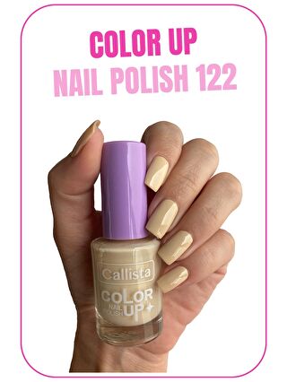 Callista Color Up Nail Polish Oje 122 Oatmeal - Nude