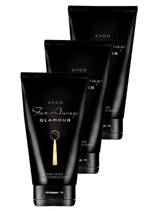 AVON Far Away Glamour Vücut Losyonu 125 Ml. Üçlü Set