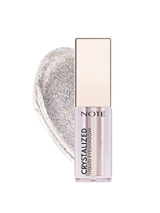 Note Cosmetique Crystalized Liquid Eyeshadow Likit Metalik Göz Farı - 06 Moonstone