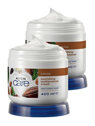 AVON Kakao Yağı Yüz, El ve Vücut Kremi 400 Ml. İkili Set