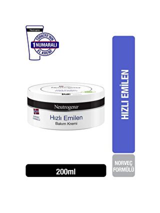 Neutrogena Norveç Formülü Hızlı Emilen Bakım Kremi 200 Ml