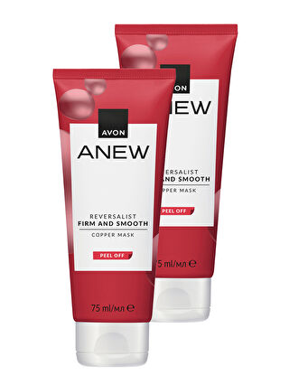 AVON Anew Re versalist Firm and Smooth Bakır Maske 75 Ml. İkili Set