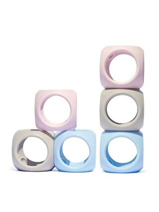 Moluk Oibo 3 Set - Pastel Ice Blue, Baby Pink, Beige