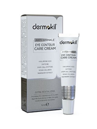 DERMOKIL Kırışıklık Karşıtı Göz Çevresi Bakım Kremi 15 ml