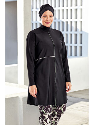 Siyah-Beyaz-Açık Yeşil