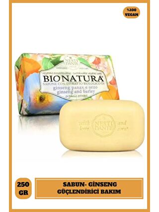 Nesti Dante Sabun Bionatura Ginseng ve Arpa Arındıcı Vegan Bakım 250 g