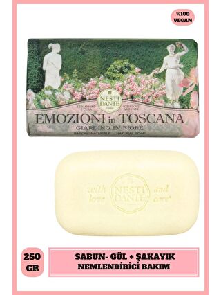 Nesti Dante Sabun Emozioni in Toscana Blooming Garden Vegan Bakım 250 g