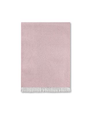 Bluenity Pembe Bohem Saçaklı Çift Kişilik 200x230 Cm Pike Pudra