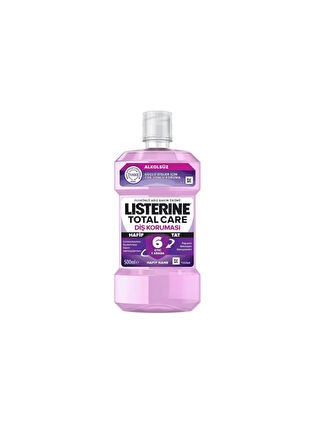 Listerine Total Care Diş Koruması Ağız Bakım Ürünü 500ml Hafif Nane