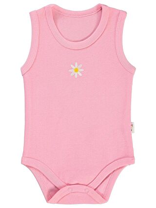 Civil Baby Kız Bebek Çıtçıtlı Badi 1-18 Ay Pembe