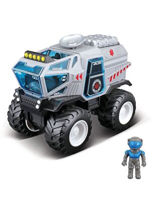 Maisto Space Explorers 4x4 Rover Uzay Aracı ve Figür - Mavi