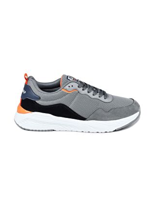 Jump 28040 Gri - Lacivert Erkek Sneaker Günlük Spor Ayakkabı