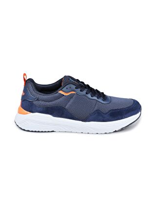 Jump 28040 Lacivert - Turuncu Erkek Sneaker Günlük Spor Ayakkabı