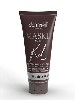 DERMOKIL Sıkılaştırıcı Genç Görünüm İçin Kahve İçerikli Yüz Kil Maskesi 75 ml