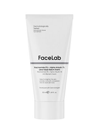 FaceLab Leke Karşıtı Niacinamide + Alpha Arbutin Cilt Bakım Kremi