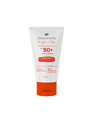 Jeuvenile SPF 50+ Leke Karşıtı Yüksek Koruma Güneş Bakım Kremi