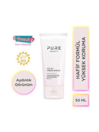 Pure Beauty Brighten Up Güneş Koruyucu Losyon Spf 50 Pa+ 50 ml