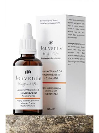 Jeuvenile Aydınlatıcı Canlandırıcı Liposomal Vitamin C %5 Cilt Bakım Serumu