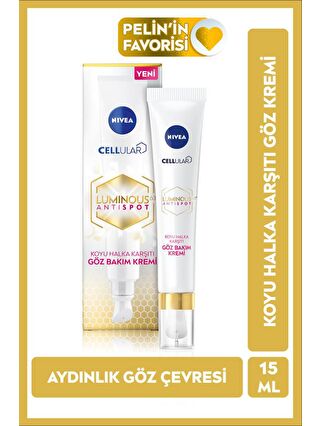 NIVEA Luminous630 Aydınlatıcı Ve Koyu Leke Karşıtı Göz Bakım Kremi 15 ml