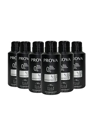 Prova Advantage Erkek Deodorant 150 ml 6 Adet